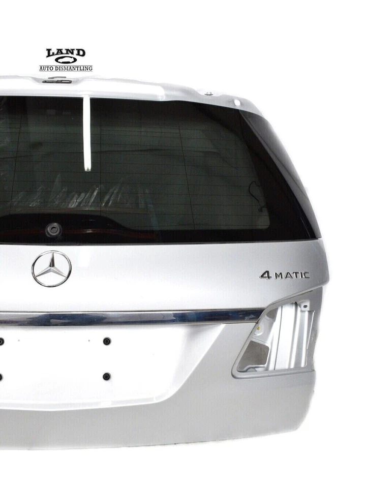 MERCEDES X166 CLASE GL TAPA MALETERO TRASERO PUERTA LEVADIZA GL350 GL450 GL550 PLATA IRIDIO Foto 4 de 4