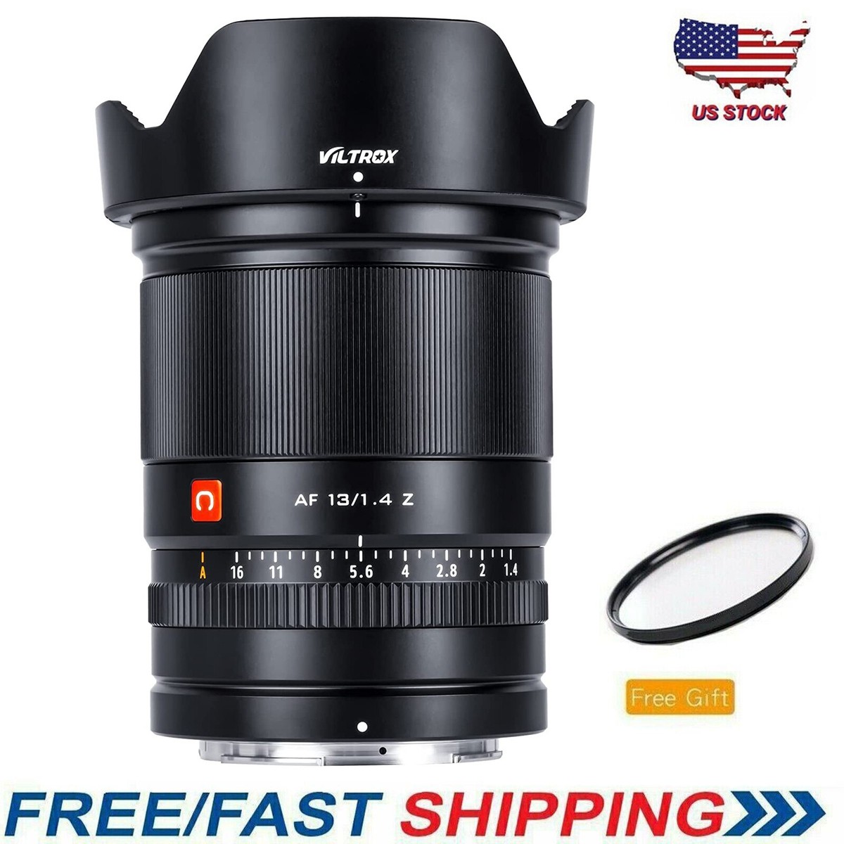 VILTROX 13mm F1.4 ニコンZマウント用フィルター付き 【公式通販】