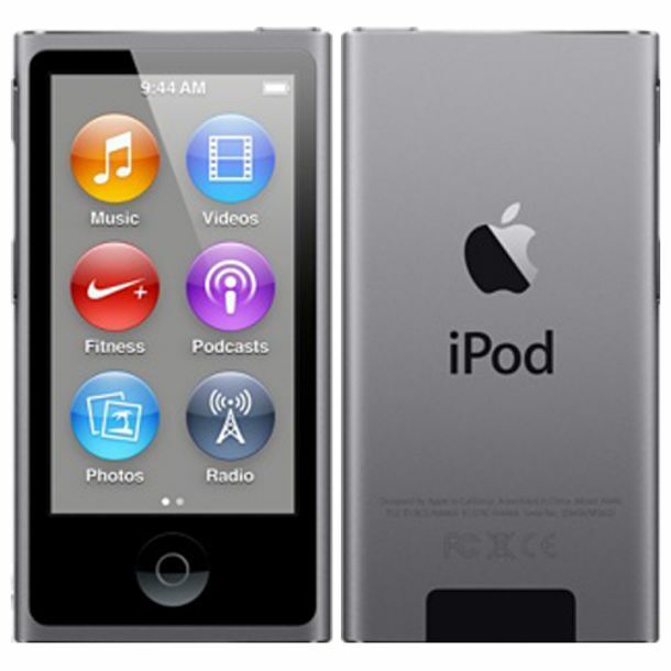 Apple MKN52LL/A iPod Nano 16GB 7th Generation A1446 MP3 ...