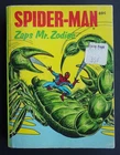 Spider Man Zaps Mr Zodiac Whitman Big Little Book 1976 Vintage Marvel USA SELLER