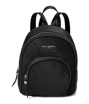 cara mini backpack Karl Lagerfeld Paris Womens' Cara Mini Backpack - Black