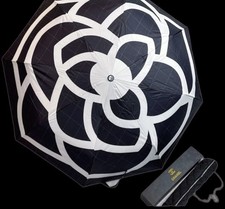 Chanel Umbrella Black And White New With Box VIP/GWP