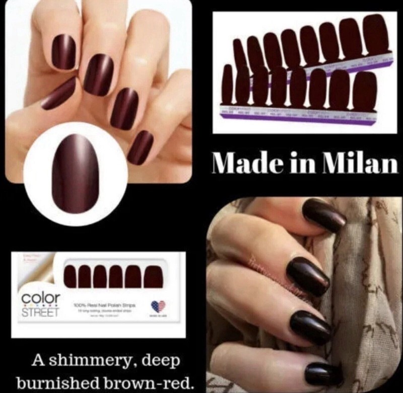 Color Street Made In Milan 100% Real Nail Polish Strips Colorstreet