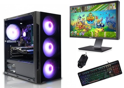 Gaming PC Bundle Core i5 2400 16GB RAM 1TB HDD + 120GB SSD 2GB GT 1030 Windows11