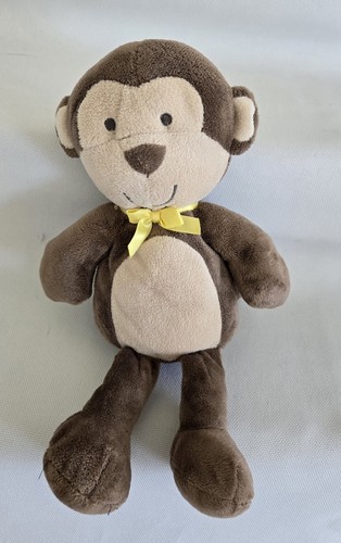 4 Carter's Brown Plush Monkeys,Baseball Ring, 1 Activity Book w/Crinkle Squeak - Picture 2 of 16