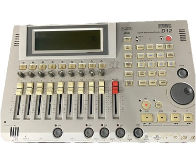 KORG D 12 Digital Recording Studio MTR Multi Track Recorder For Parts