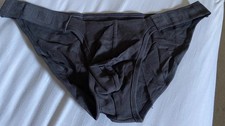 XL Men's Black ES+BRO sexy brief poss gay int  hot briefs. Poss Gay Int