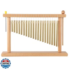 LIEKE 20 Tone Tabletop Wind Chime Hand Chime Sound Healing Instrument for Zen