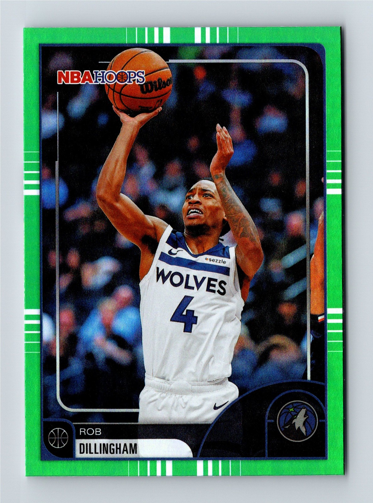 2025-26 Hoops #160 Rob Dillingham Green Hoops