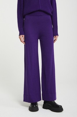 ottod Ame Women's Violet Wide-leg trousers Size S-L