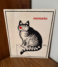 1980s Kiss the Cat Memories Scrapbook B. Kliban