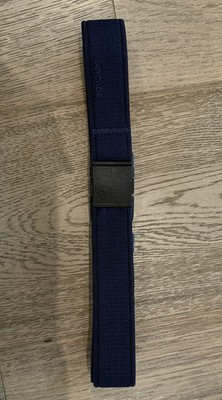 Arcade Atlas Stretchguertel Marine blau Kinder verstellbar waechst mit Neu