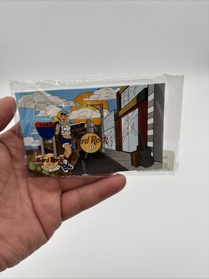 Hard Rock Cafe New York 2005 Broadway Girl #1 Hitchhiker Series Pin | Edition