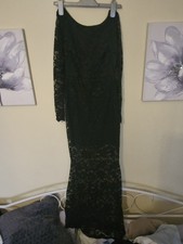 Boohoo Lace Maxi Dress Size 8 New With Tag