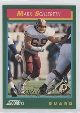 1992 Score Mark Schlereth #325 0t3