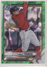 2021 Bowman Chrome Draft Sapphire Edition Green /50 Nick Yorke #BDC-53 uk2