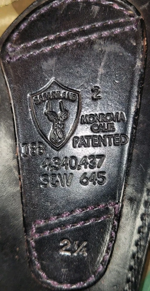 Funda de cuero negra Safariland J88 Smith&Wesson 645 Owb cesta izquierda tejido Foto 3 de 4