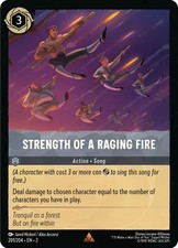 Lorcana Strength of a Raging Fire - Rise of the Floodborn 201