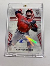 2023 Topps Update Series - Baseball Stars Autographs Tanner Bibee #BSA-TBE (AU,