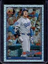 2026 Topps Shohei Ohtani 1991 Chrome Silver Pack Mojo Refractor #91C-47 Dodgers