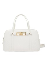 Armani Exchange Borsa media bauletto bianca