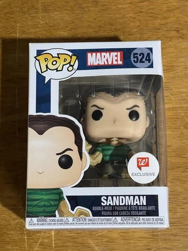 FUNKO POP! VINYL #524 MARVEL SANDMAN WALGREENS EXCLUSIVE BRAND NEW
