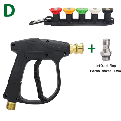 #ad Pressure Washer for Car Cleaning Water Karcher Gun Quick Connector Hose Auto Nil $21.99