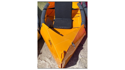 Foldable Kayak 10ft 28lbs, 250 cap. (seat not included) - Orange FREE SHIPPING
