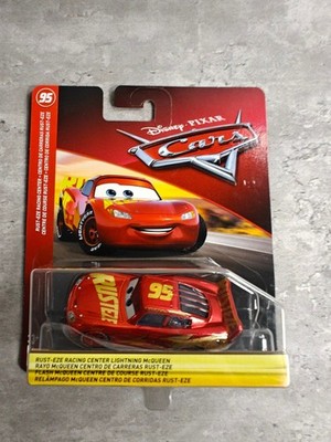 Disney Pixar Cars Rusteze Racing Center Lightning McQueen Diecast Sealed 1:55