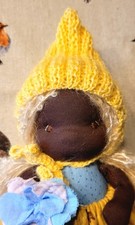 Stoffpuppe Waldorf Art 19 Cm Babypuppe Stoffpuppe, Steiner PUPPE