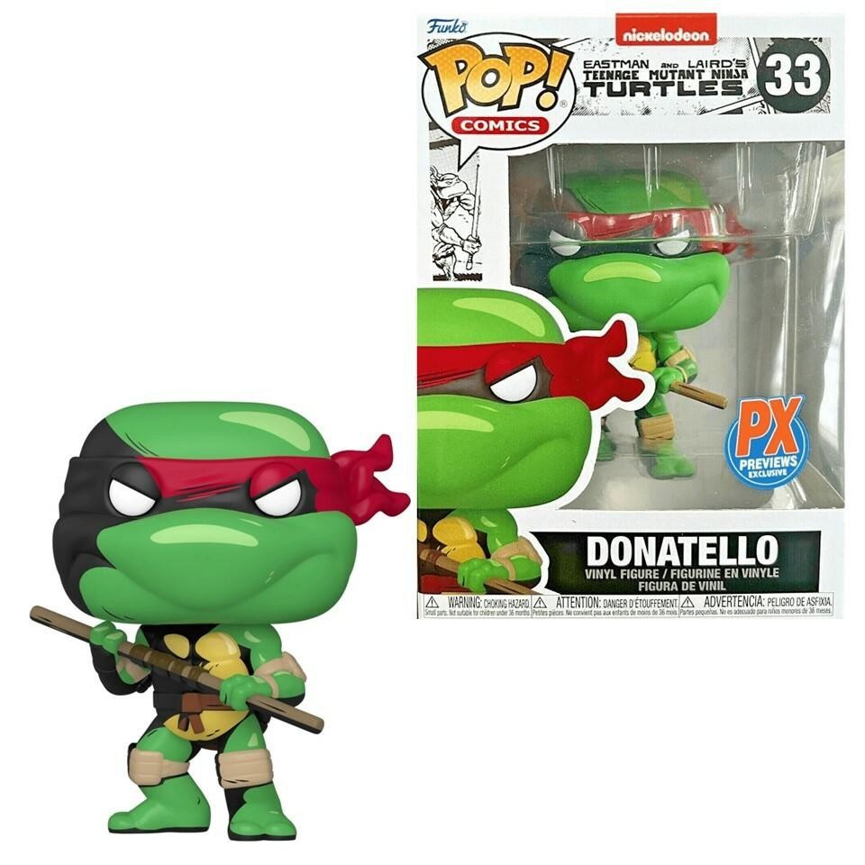 Donatello Teenage Mutant Ninja Turtles Px Exclusive Funko Pop! Vinyl Figure