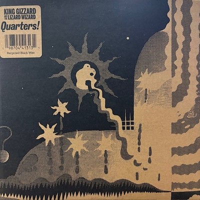 King Gizzard & The Lizard Wizard - Quarters LP - NEW BLACK VINYL RECORD