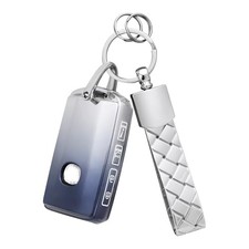 Key Fob Cover for Mazda CX30 CX5 CX50 CX90 Gradient gray key cover for Mazda