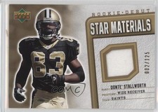 2006 Rookie Debut Star Materials Hot Box Gold 2/125 Donte Stallworth #SM-DS 0o9