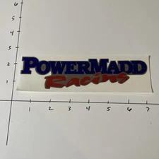 Vtg POWERMADD Sticker Decal ORIGINAL OLD STOCK RACING