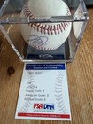 Los Angeles Angels Mike Trout Signed Autographed OML Baseball Auto PSA/DNA