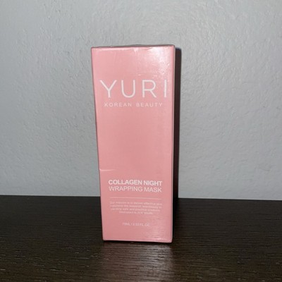 Yuri Korean Collagen Night Wrapping Mask 75ml Hydrating Sleeping Mask New In Box