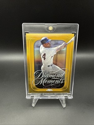 WILLIE MAYS - 2026 Topps Chrome Diamond Moments DM-11 GOLD Refractor #/50