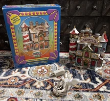 Lemax Santa’s Wonderland Christmas Candy Factory Porcelain Lighted Toys R Us