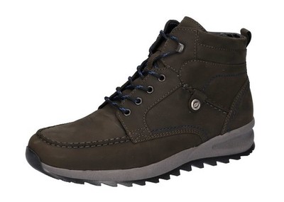 Waldläufer Stiefelette Helle Grün Nubukleder Stiefel Boot Extraweit Einlage Warm