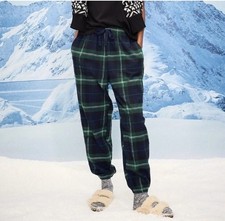 NWT Old Navy Women's Plaid Flannel Pajama Joggers PJ Sleep Pants Bottoms S 4-6