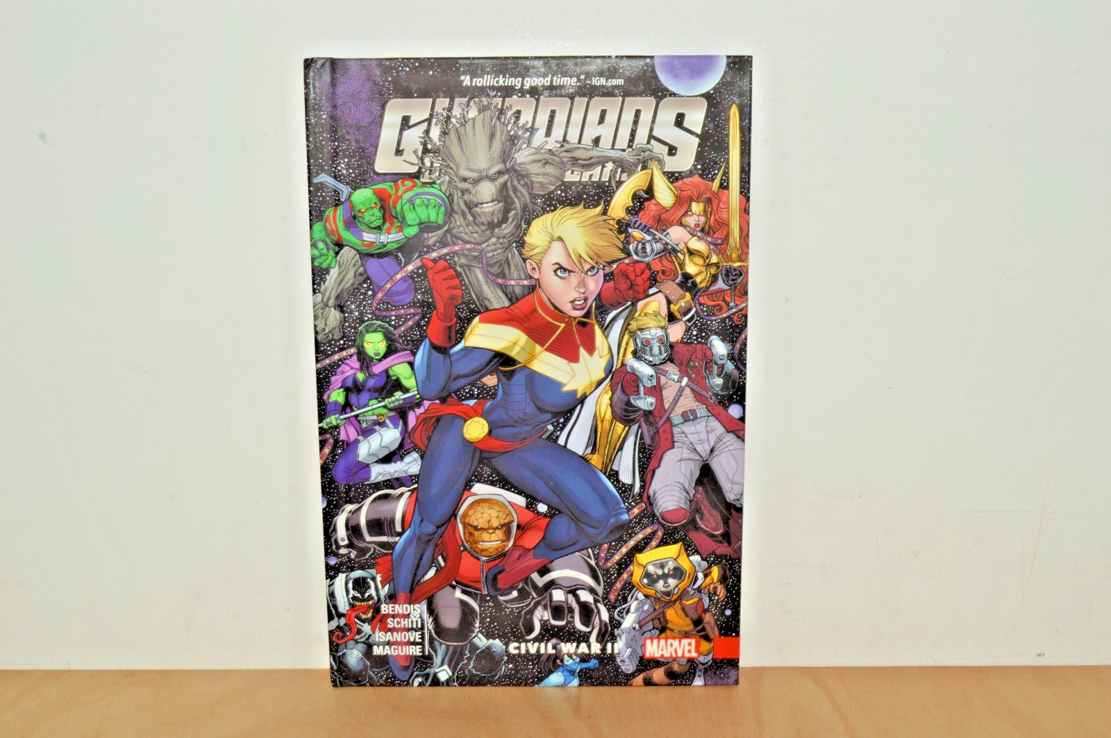 Marvel: Guardians of the Galaxy New Guard V3 Civil War II - Bendis HB (#G1) 1st