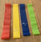 Yoga Resistance Bands - various levels x 4 Joblot