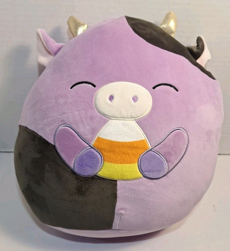 12 Zoll Alexie Kuhe isst Zuckermais Halloween Squishmallow Plüsch - Bild 1 von 7