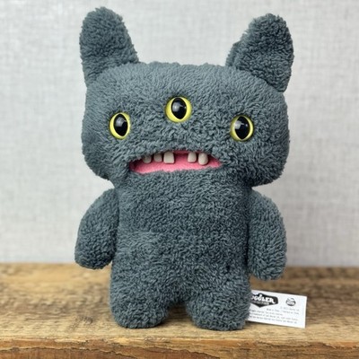 Fuggler Reek-o Grey Fluffy Snuggler Fuggler Rare Retired 2018 Edition 