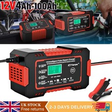 Smart Car Battery Charger 12V 6A Intelligent Automatic Pulse Repair AGM GEL EFB