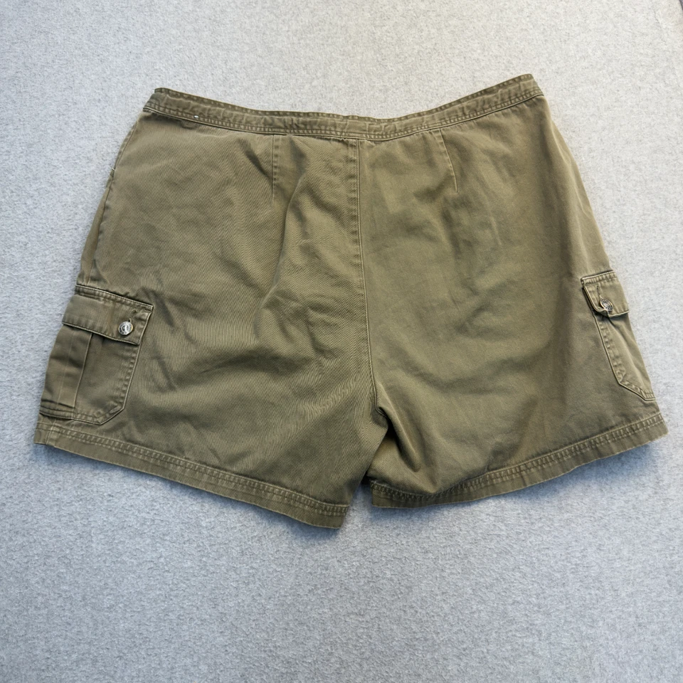 Pantalones Cortos Mountain Lake Para Mujer 20 Verde Cargo Corp Core Exterior Algodón Foto 2 de 4