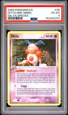 2005 POKEMON EX DELTA SPECIES #38 DITTO [MR. MIME] PSA 4 on eBay