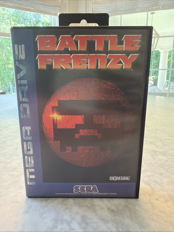 Sega Mega Drive Battle Frenzy (Bloodshot) PAL Works On NTSC Sega Genesis Cib