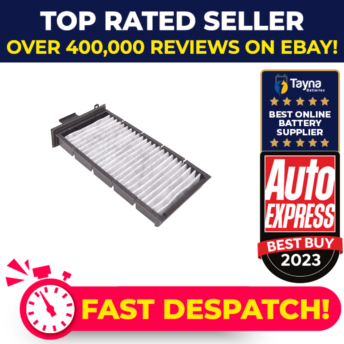 Pollen / Cabin Filter fits CITROEN C5 Mk1 2.0 01 to 04 Blue Print E146069 New